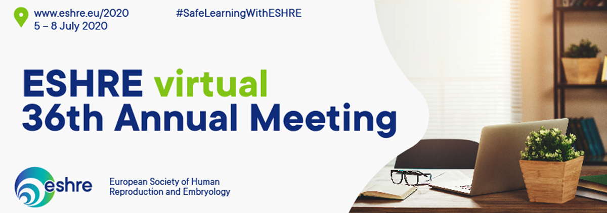 36th Virtual Annual Meeting of the European Society of Human Reproduction & Embryology. ESHRE. Junio 2020