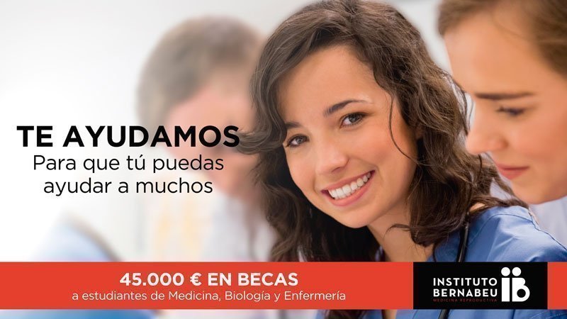 Instituto Bernabeu convoca la concesión de 45.000 euros en becas para estudiantes de medicina, enfermería, biología y biotecnología