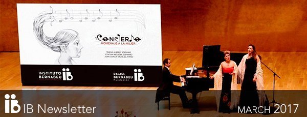 Nuovo IB NEWSLETTER: Pieno durante il concerto in omaggio alla donna