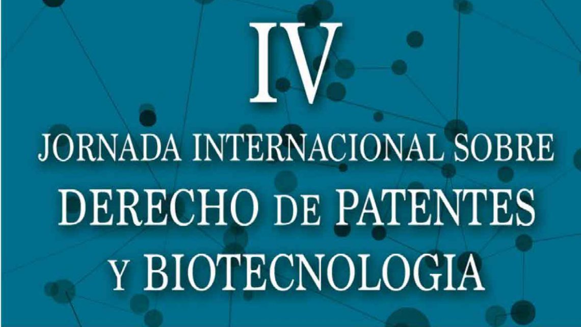 Partecipazione  dell’Instituto Bernabeu alla “IV Giornata su Diritto di Brevetti e Biotecnologia” dell’Università di Alicante