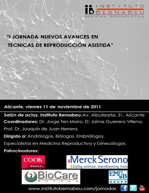 I Jornada nuevos avances en técnicas de Reproducción Asistida