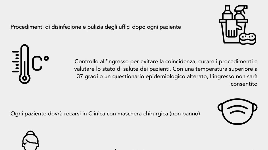 Lunedì 27: riprendiamo nostra attività garantendo la protezione