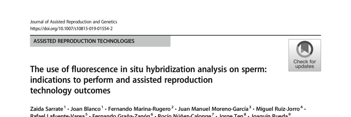 The use of fluorescence in situ hybridization analysis on sperm: indications to perform and assisted reproduction technology outcomes