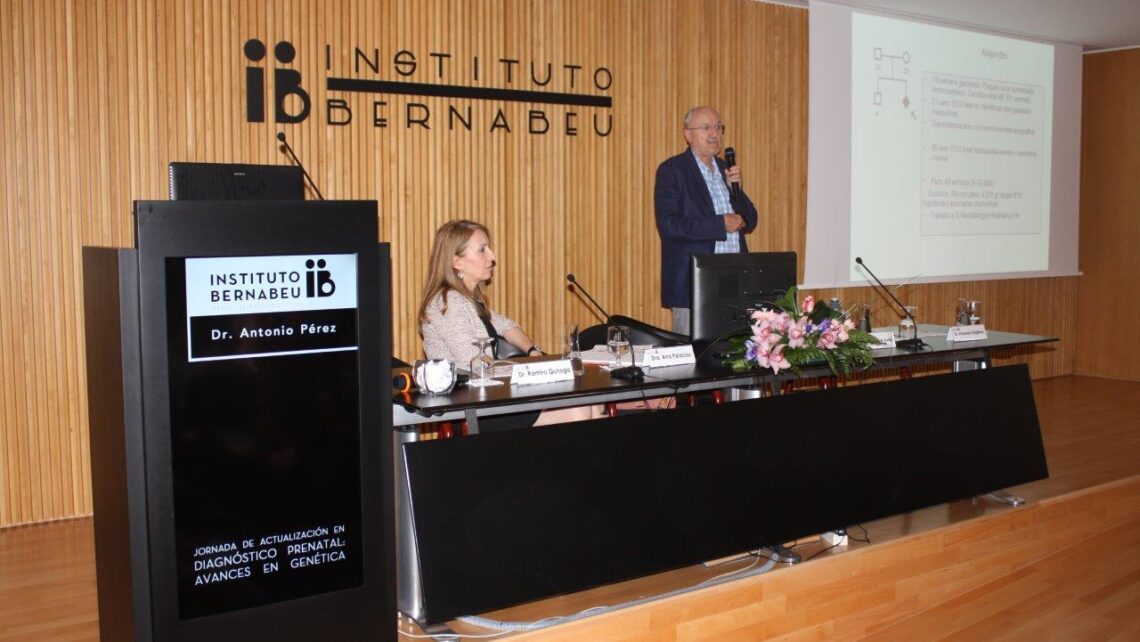 IB presented on Saturday a conference for professionals with the latest advances in genetics applied to prenatal diagnosis