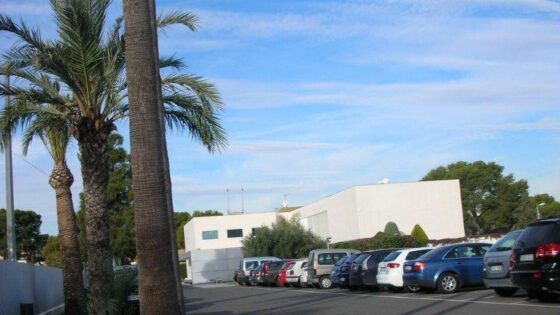 Neue parkplätze: erweiterung IB Alicante.