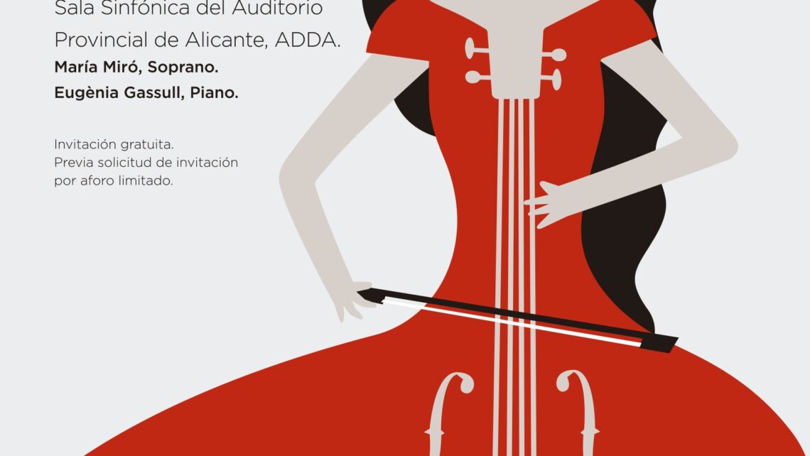 L´ Istituto Bernabeu invita la societá alicantina al Concerto in onore alla donna.