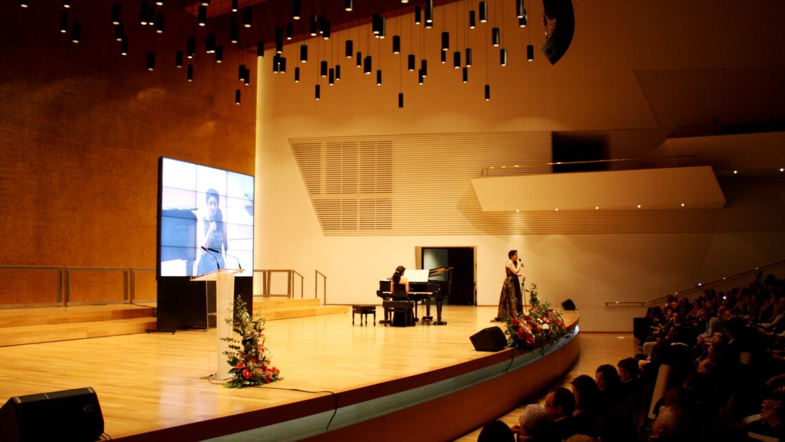 Concierto homenaje a la mujer organizado por la Fundación Rafael Bernabeu