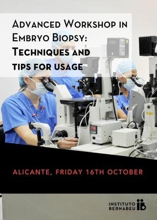 Avances en técnicas de biopsia embrionaria: Workshop IB para biólogos