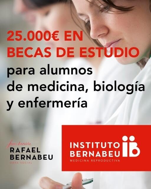 La Fundación del Instituto Bernabeu concederá este jueves cinco becas a estudiantes de Medicina, Biología y Enfermería