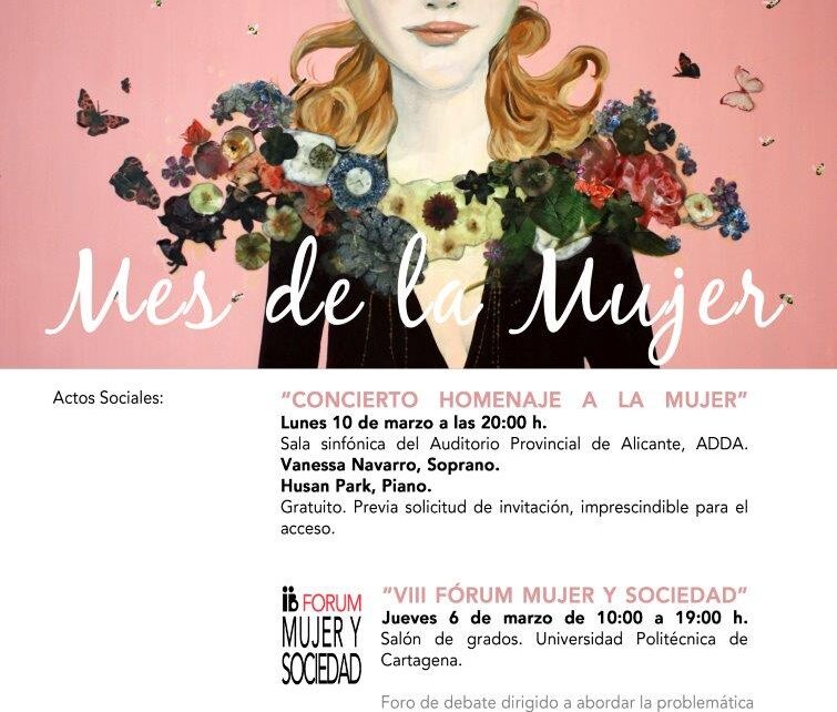 Marzo: mes de la mujer. Actos sociales organizados por nuestra Fundación