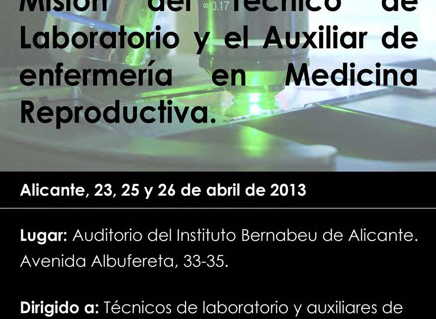 Curso de formación continuada para técnicos de laboratorio y auxiliares de enfermería.