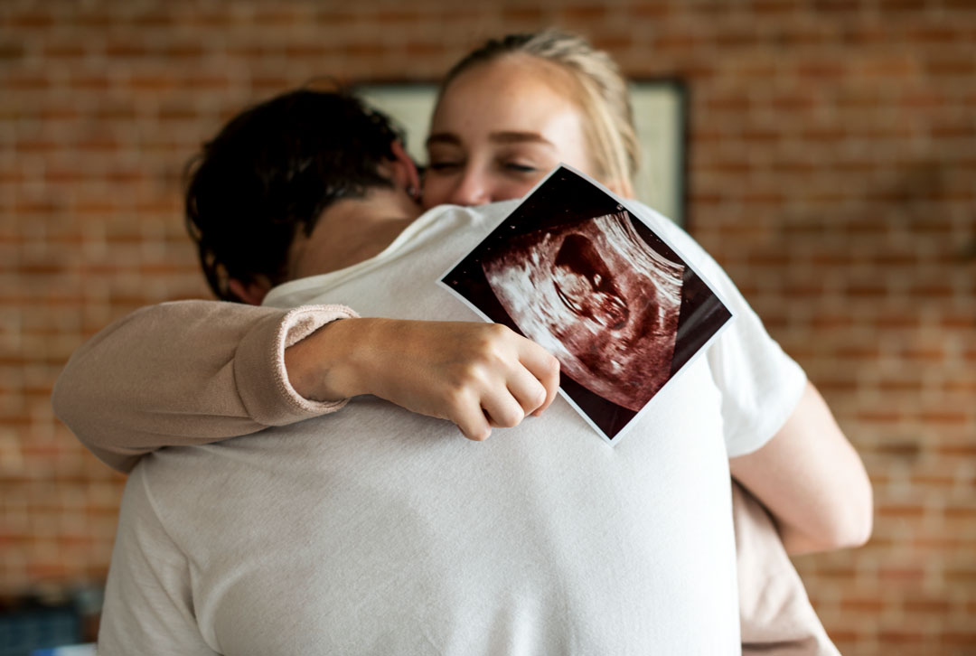 First Pregnancy Scan After Ivf In Vitro Fertilization Treatment