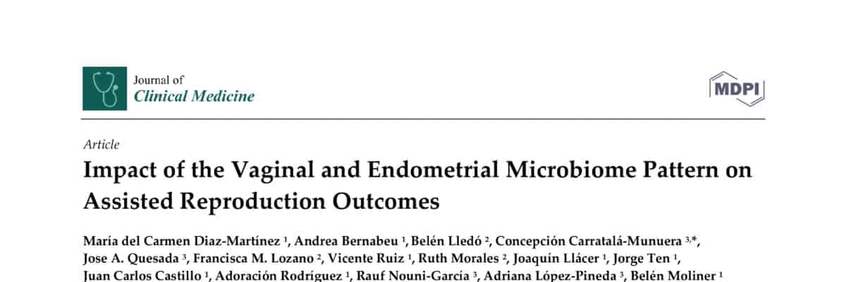 Impact of the Vaginal and Endometrial Microbiome Pattern on Assisted Reproduction Outcomes