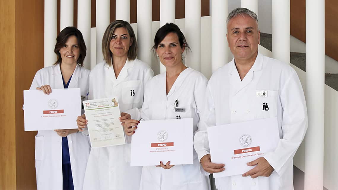 IB premiado con 3 galardones a sus investigaciones en el Congreso SEF 2022