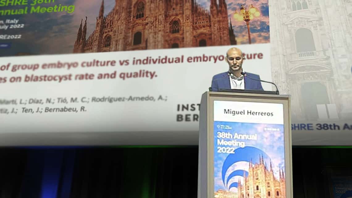 Instituto Bernabeu research compares the impact of group versus individual embryo culture