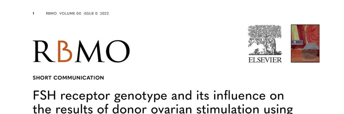FSH receptor genotype and its influence on the results of donor ovarian stimulation using corifollitropin alfa