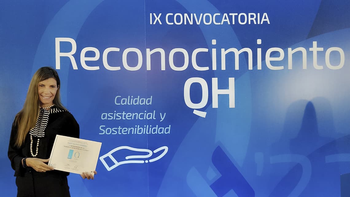 Le Groupe Instituto Bernabeu obtient à nouveau en 2022 la certification QH** d’excellence pour sa qualité des soins