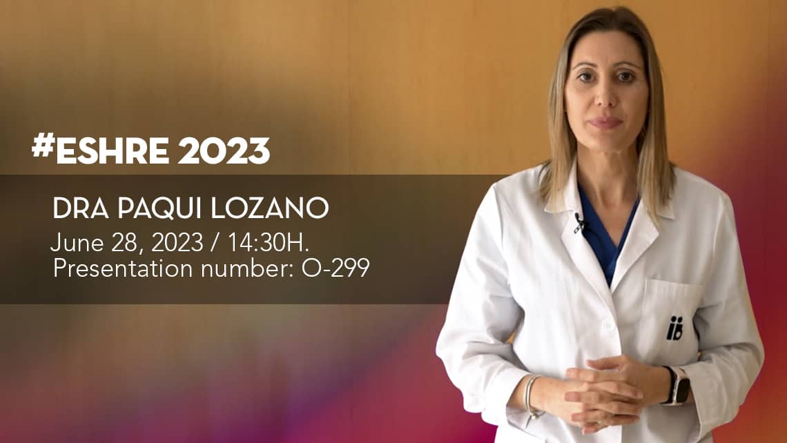 Instituto Bernabeu presents at the ESHRE International Congress a study about the damaged sperm DNA influence in live birth rates.