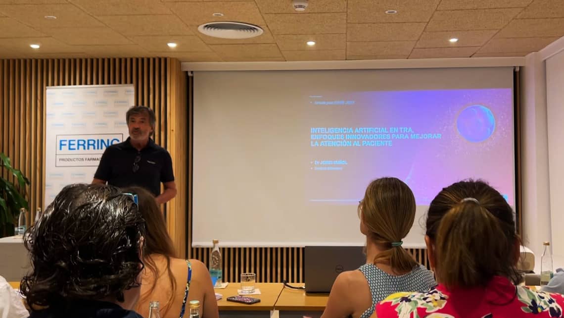 Il dottor Jordi Suñol, coordinatore dell’Unità IA dell’Instituto Bernabeu, analizza gli studi sull’intelligenza artificiale presentati al congresso ESHRE 2023.