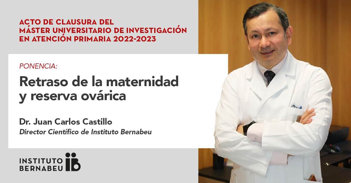 Clausura del Máster Universitario de Investigación en Atención Primaria 2022-2023