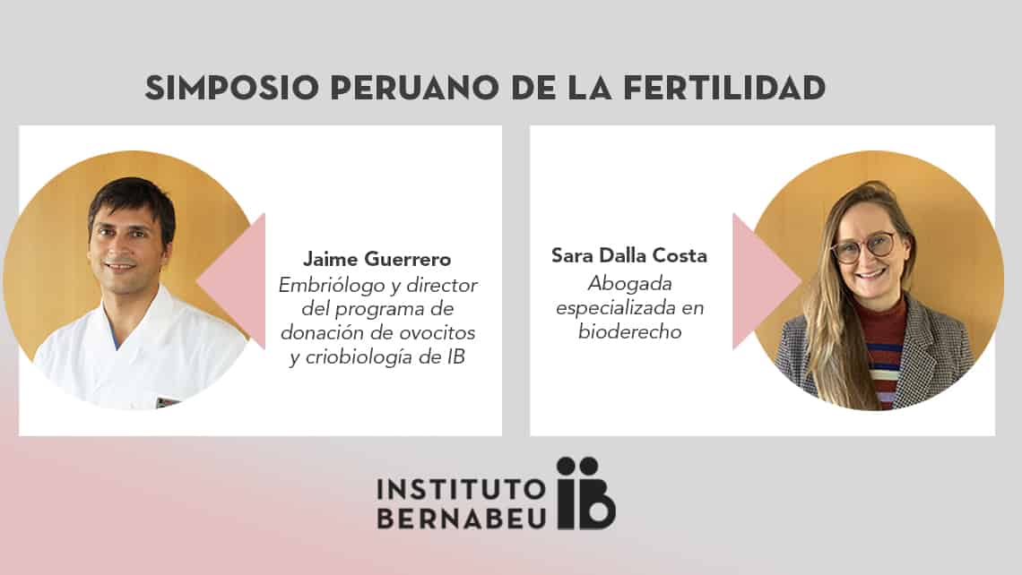 Instituto Bernabeu participates with two papers on bioethics at the Peruvian Fertility Society scientific meeting