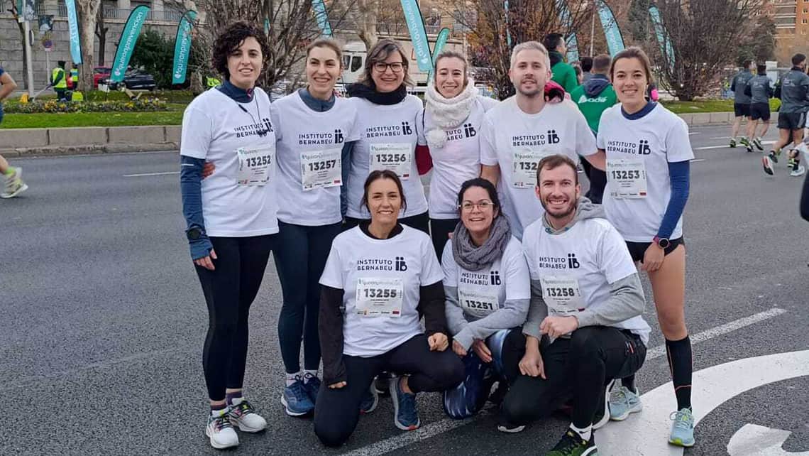 Sport und Kameradschaft: Instituto Bernabeu Madrid nimmt am 24. Firmenlauf teil