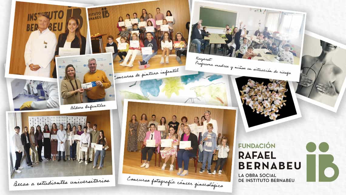Il 2023, é stato un anno di solidarietà con la Fondazione Rafael Bernabeu