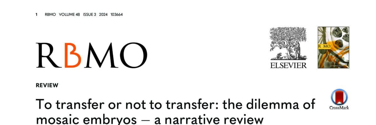 To transfer or not to transfer: the dilemma of mosaic embryos — a narrative review