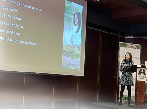 The importance of diet in fertility: doctor Ana Fuentes participates in the Nutritionists Association conference in Murcia.