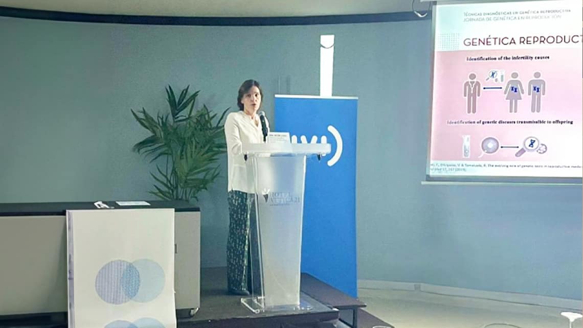 Belén Lledó presents the latest developments in genetic analysis techniques for reproductive medicine.