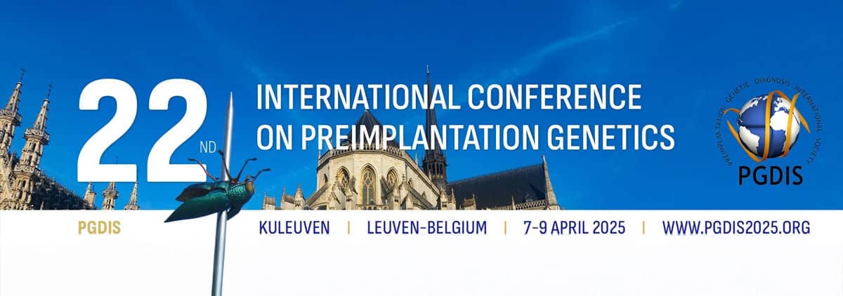 22º Congreso internacional de la Sociedad de Diagnóstico Genético Preimplantacional (PGDIS)