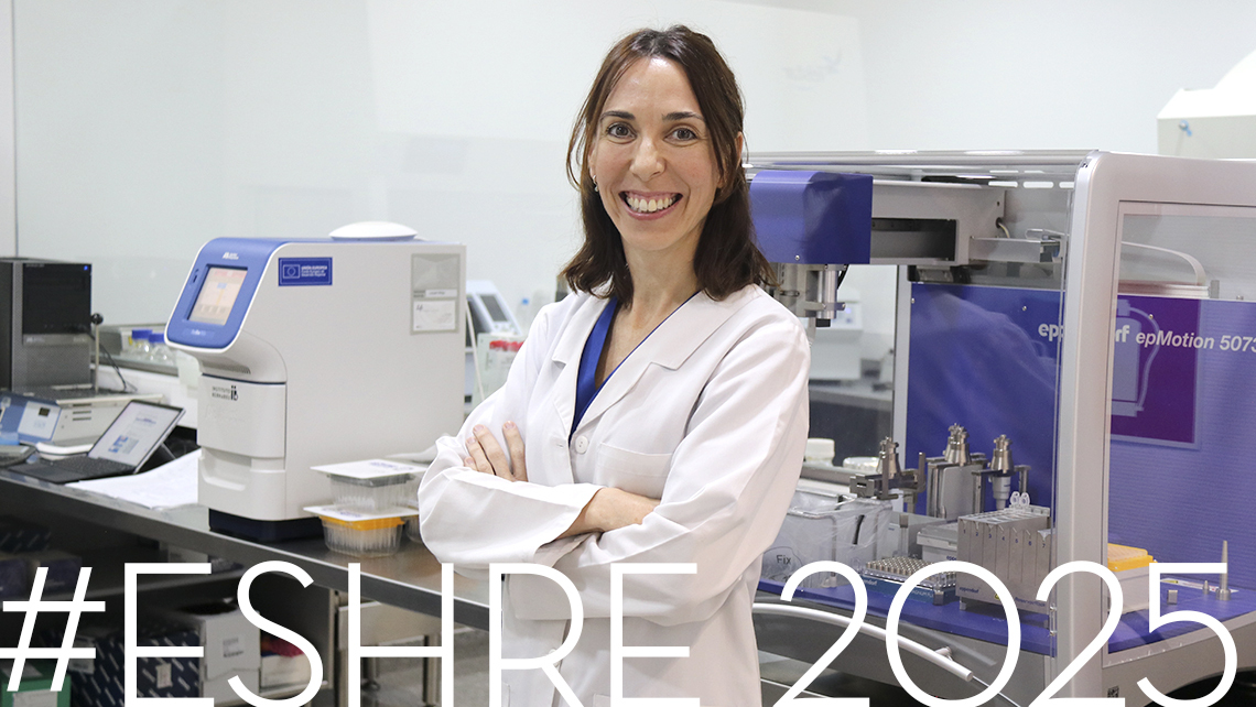 Una investigación de la doctora Ruth Morales sobre variantes genéticas masculinas y fallo de fecundación, seleccionada para el congreso internacional de la ESHRE