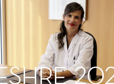 La doctora Andrea Bernabeu presenta en ESHRE los resultados del estudio ADAPT-1 sobre estimulación ovárica personalizada