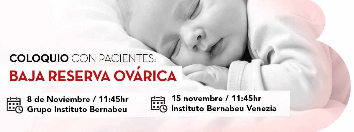 INVITACIÓN al coloquio médico-paciente sobre nuestra unidad de baja reserva ovárica