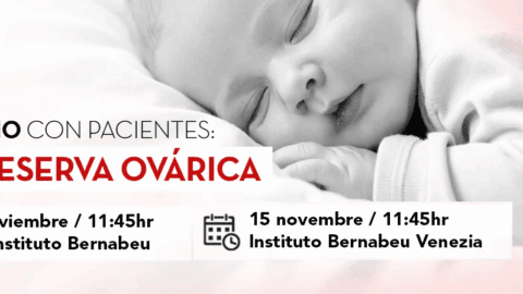 INVITACIÓN al coloquio médico-paciente sobre nuestra unidad de baja reserva ovárica