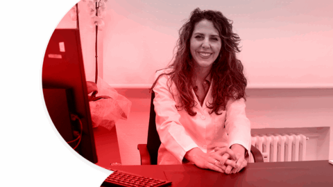 Las doctoras Ruth Romero y Carmen Martín-Ondarza imparten el taller de la Sociedad Española de Ginecología y Obstetricia (SEGO) sobre ablación de miomas por microondas